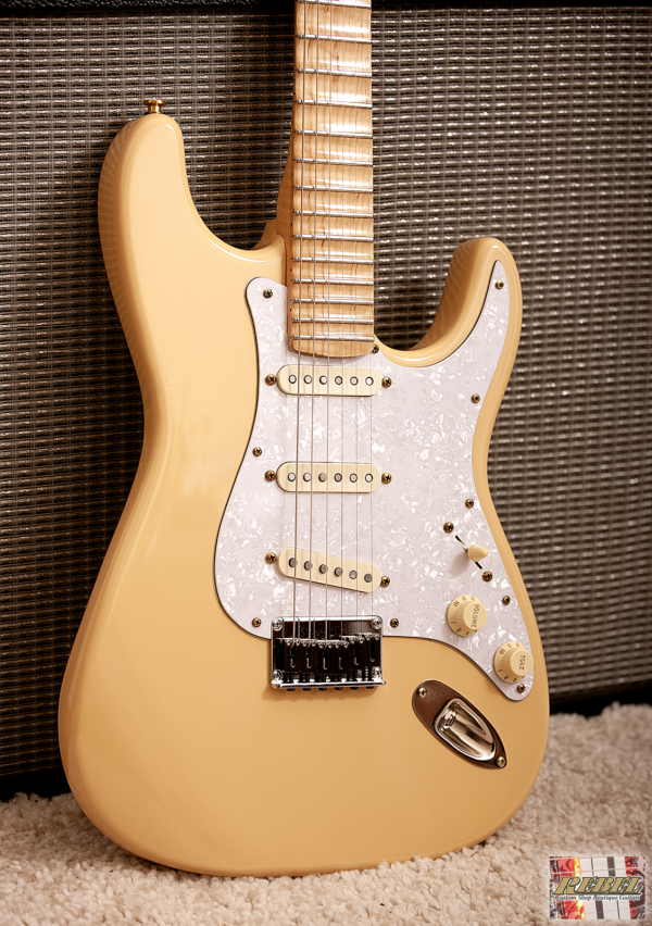 Malmsteen Inspired Stratocaster with Modern 12" Radius Scalloped Neck - Image 3