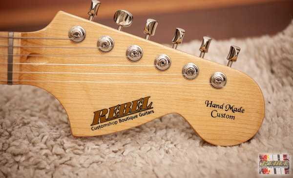 Malmsteen Inspired Stratocaster with Modern 12" Radius Scalloped Neck - Image 10