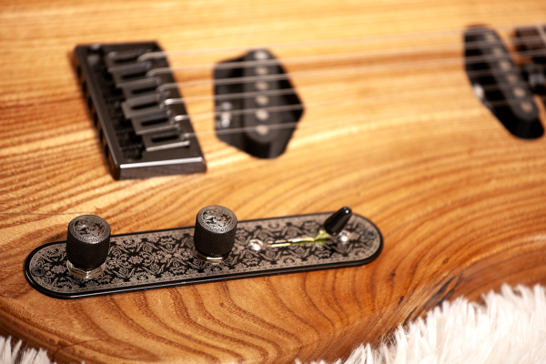 Icarus - A One-Piece Custom Double Cutaway Tele Stye with Custom Switching! - Image 11