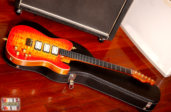FLAMBE '59 - Tele Style Style with 5A Maple Top and Custom Switching! - Image 16
