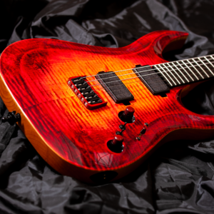 Rebel Custom Guitars Volturi - HELL FIRE !