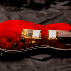 Rebel Custom Guitars Proxima 2023 - Nebula Finish under CA Clear Coat