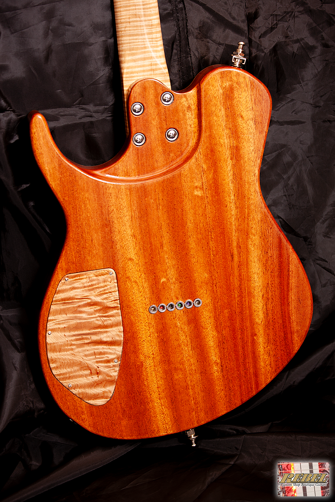 Prometheus Single Cut Away with Exquisite Maple Top and Custom Switching! - Image 7