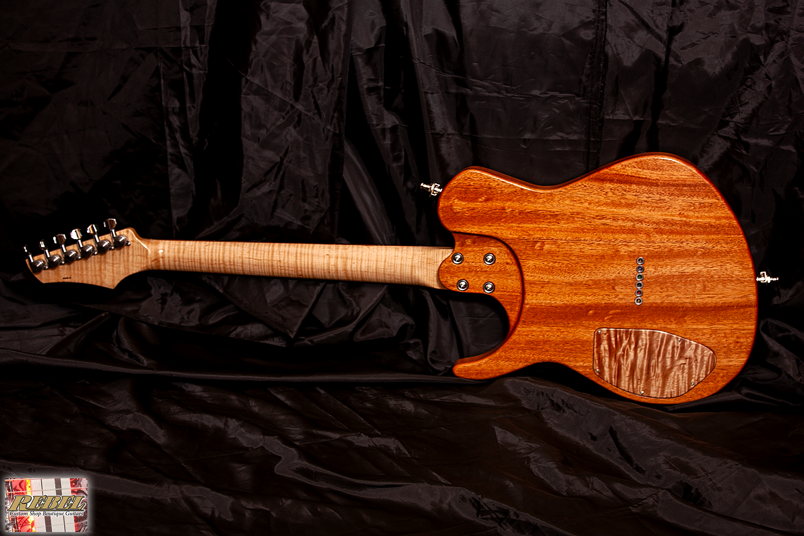 Prometheus Single Cut Away with Exquisite Maple Top and Custom Switching! - Image 13