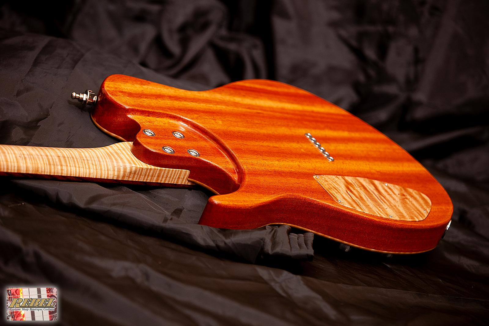 Prometheus Single Cut Away with Exquisite Maple Top and Custom Switching! - Image 14